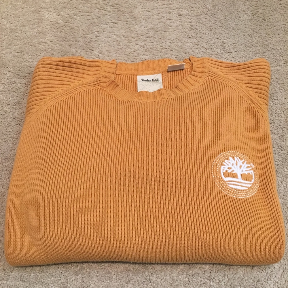 Timberland Logo Heavy Weight Sweater Sz M